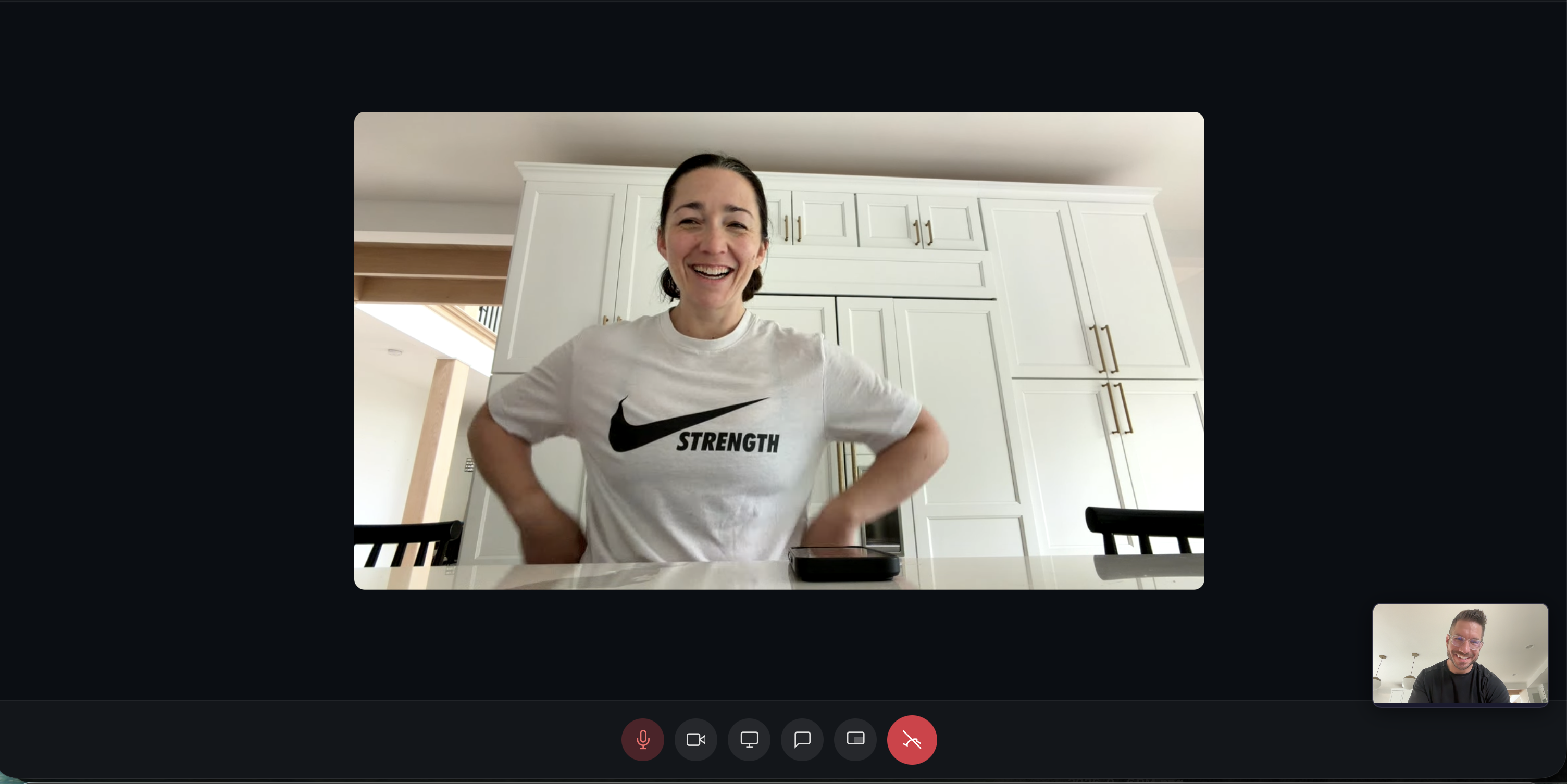 Live HIPAA-compliant telehealth video session between provider and patient